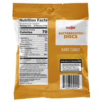 slide 4 of 5, Meijer Butterscotch Disks, 6 oz