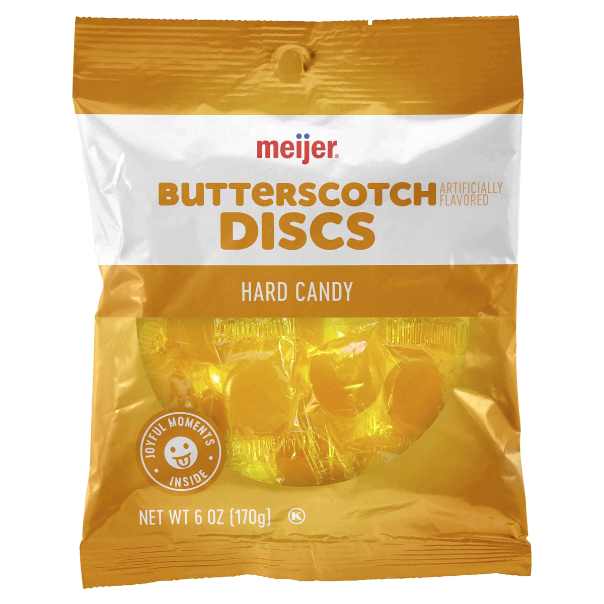 slide 1 of 5, Meijer Butterscotch Disks, 6 oz