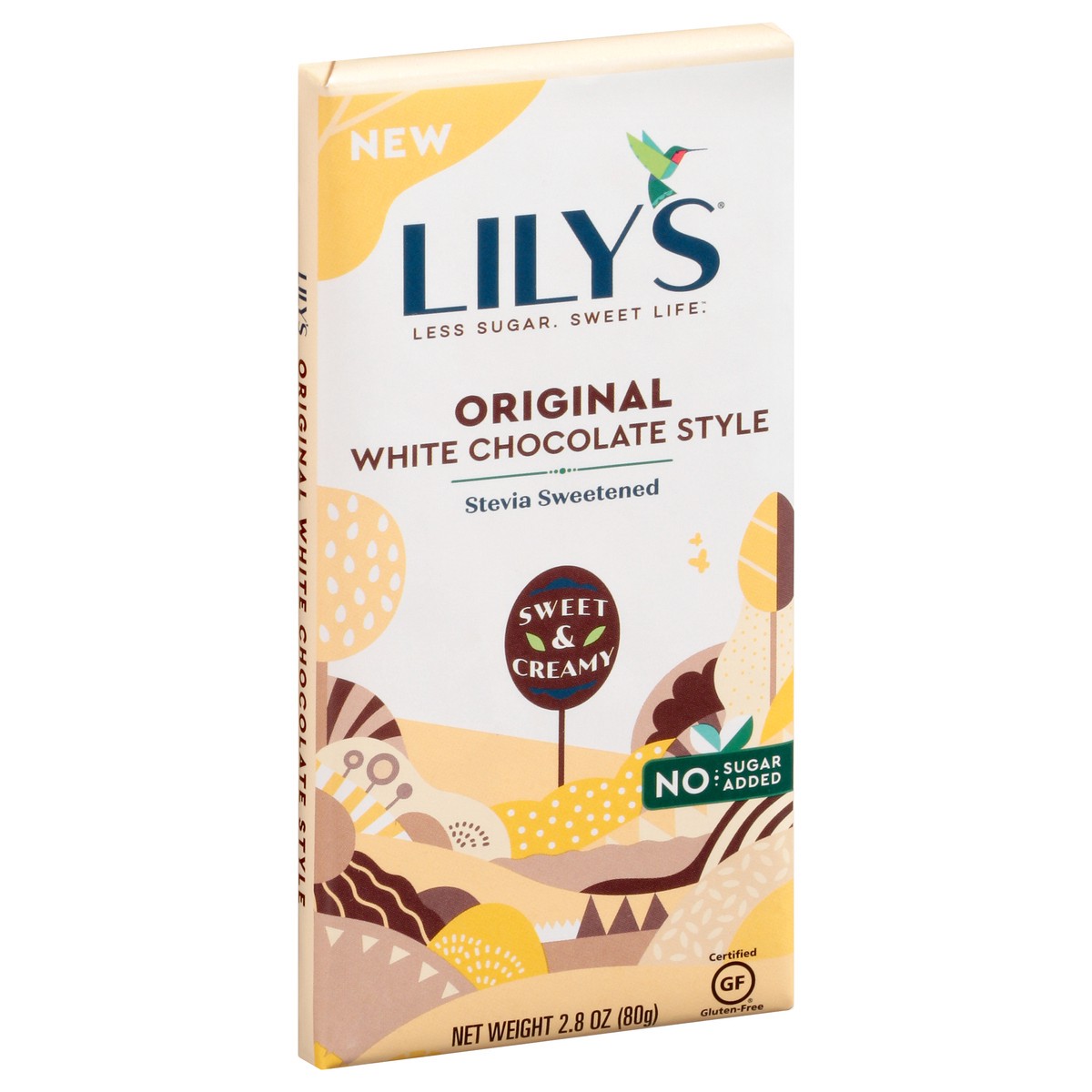 slide 2 of 9, Lily's Original White Chocolate Style 2.8 oz, 2.8 oz