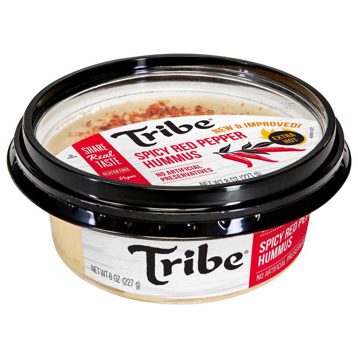 slide 2 of 9, Tribe Spicy Red Pepper Hummus 8oz, 8 oz