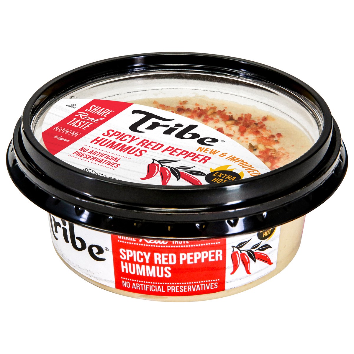 slide 3 of 9, Tribe Spicy Red Pepper Hummus 8oz, 8 oz