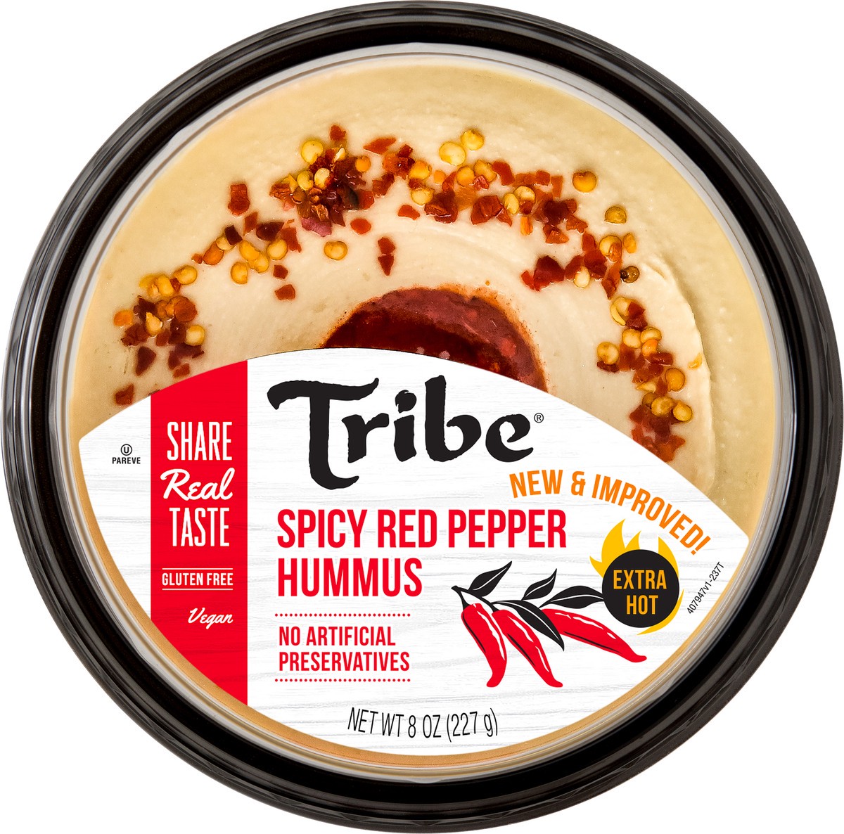 slide 7 of 9, Tribe Spicy Red Pepper Hummus 8oz, 8 oz