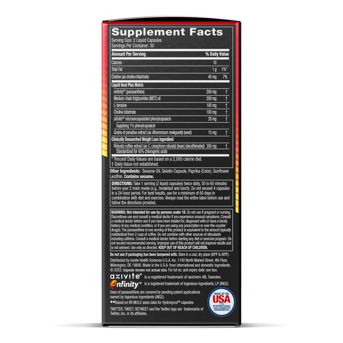 slide 12 of 13, Hydroxycut Hardcore Liquid Heat 60 Capsules, 60 ct