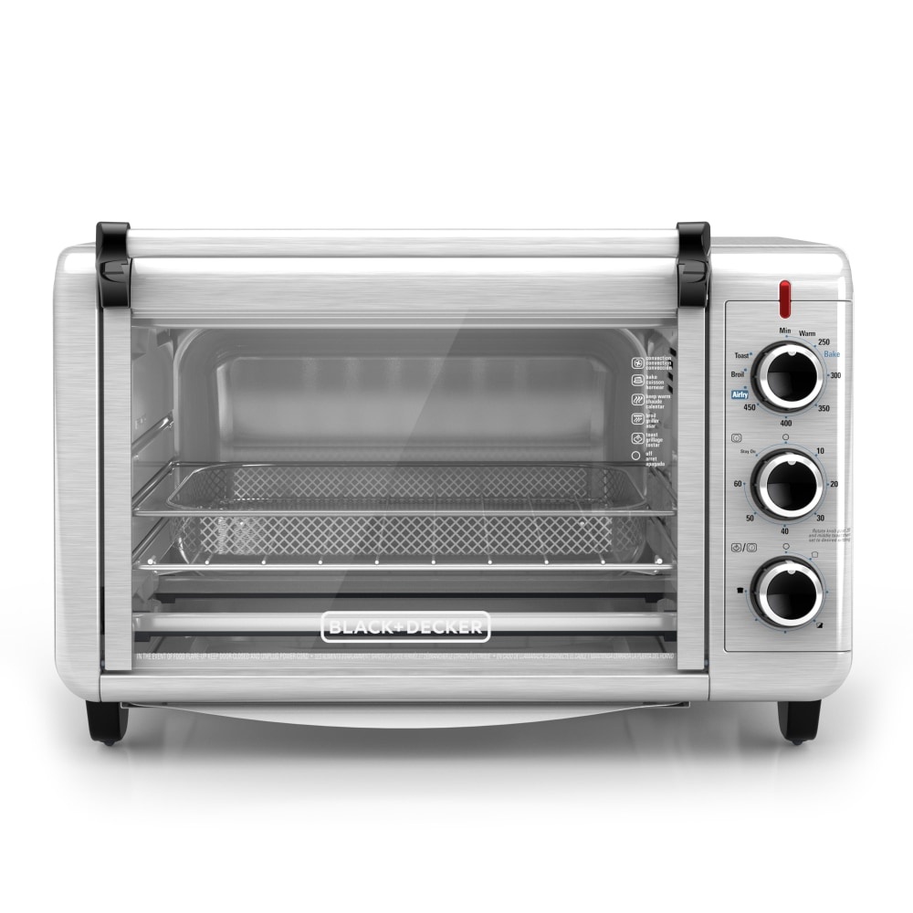 slide 1 of 1, BLACK+DECKER Crisp N' Bake Air Fry Toaster Oven, 1 ct