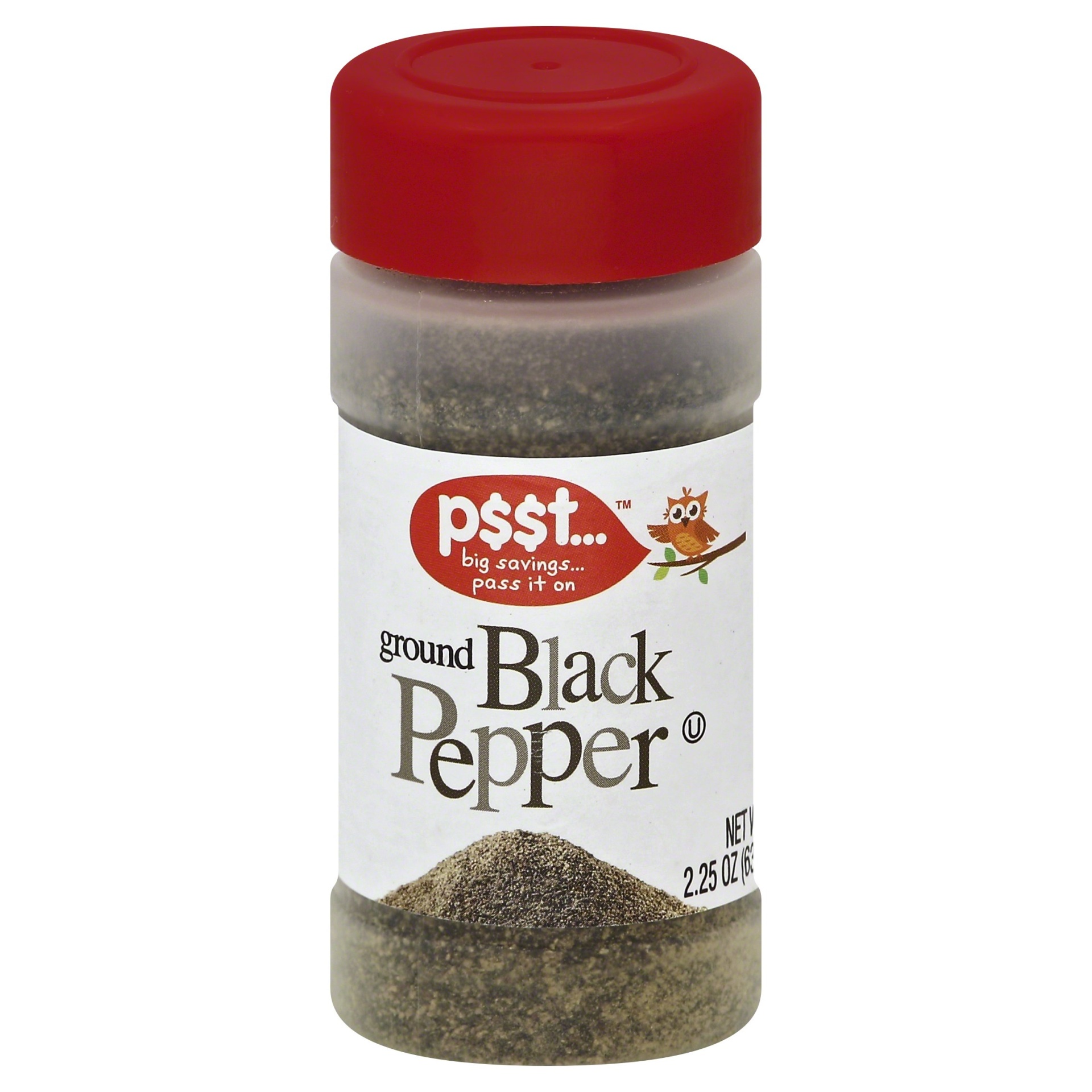 slide 1 of 1, Psssst! Black Pepper 2.25 oz, 2.25 oz