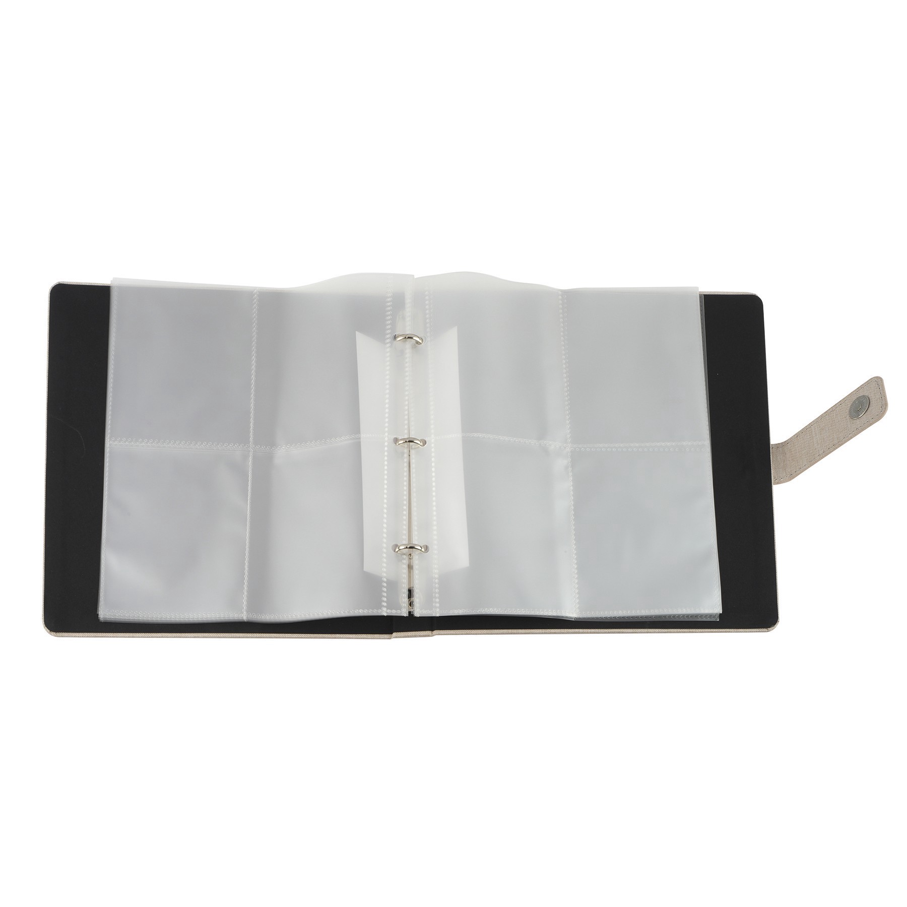 slide 2 of 2, 9.25" X 9.25" 3-Ring Photo Album By Recollections, 9.25 in x 9.25 in