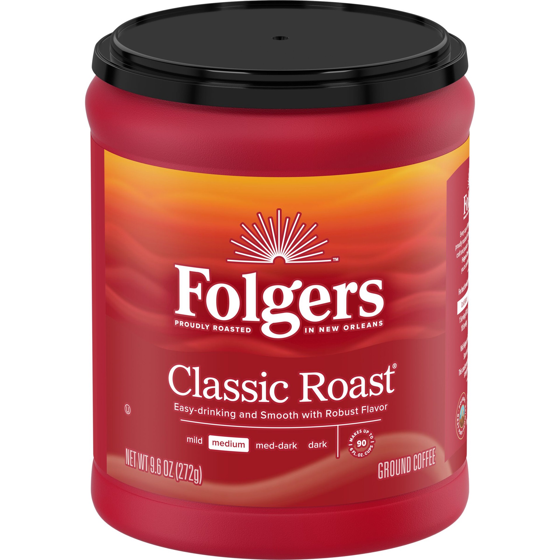 slide 2 of 6, Folgers Coffee, 9.6 oz