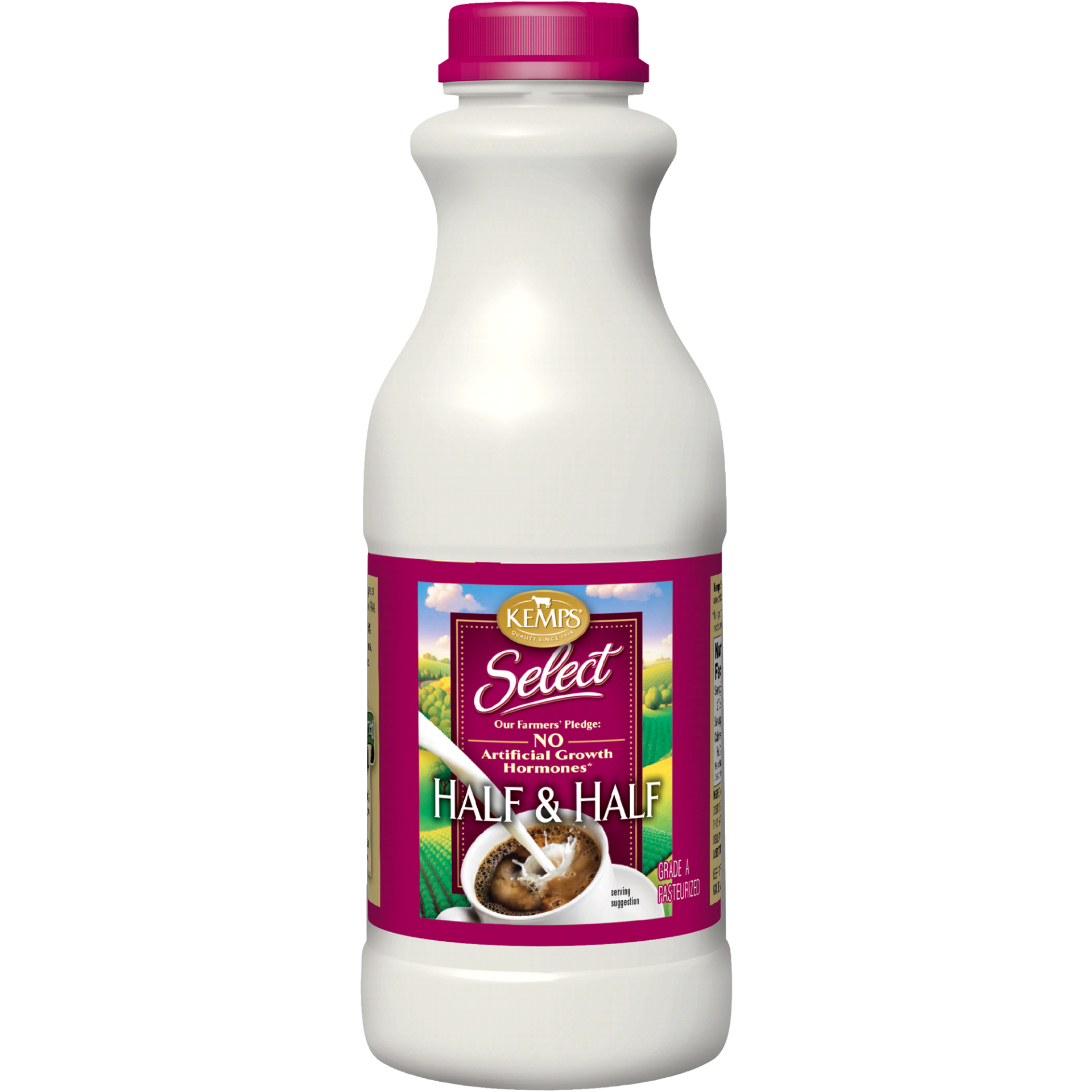 slide 1 of 1, Kemps Select Half & Half, 1 pint