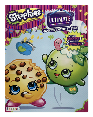 slide 1 of 1, Bendon Shopkins Ultimate Coloring & Activity Book, 1 ct