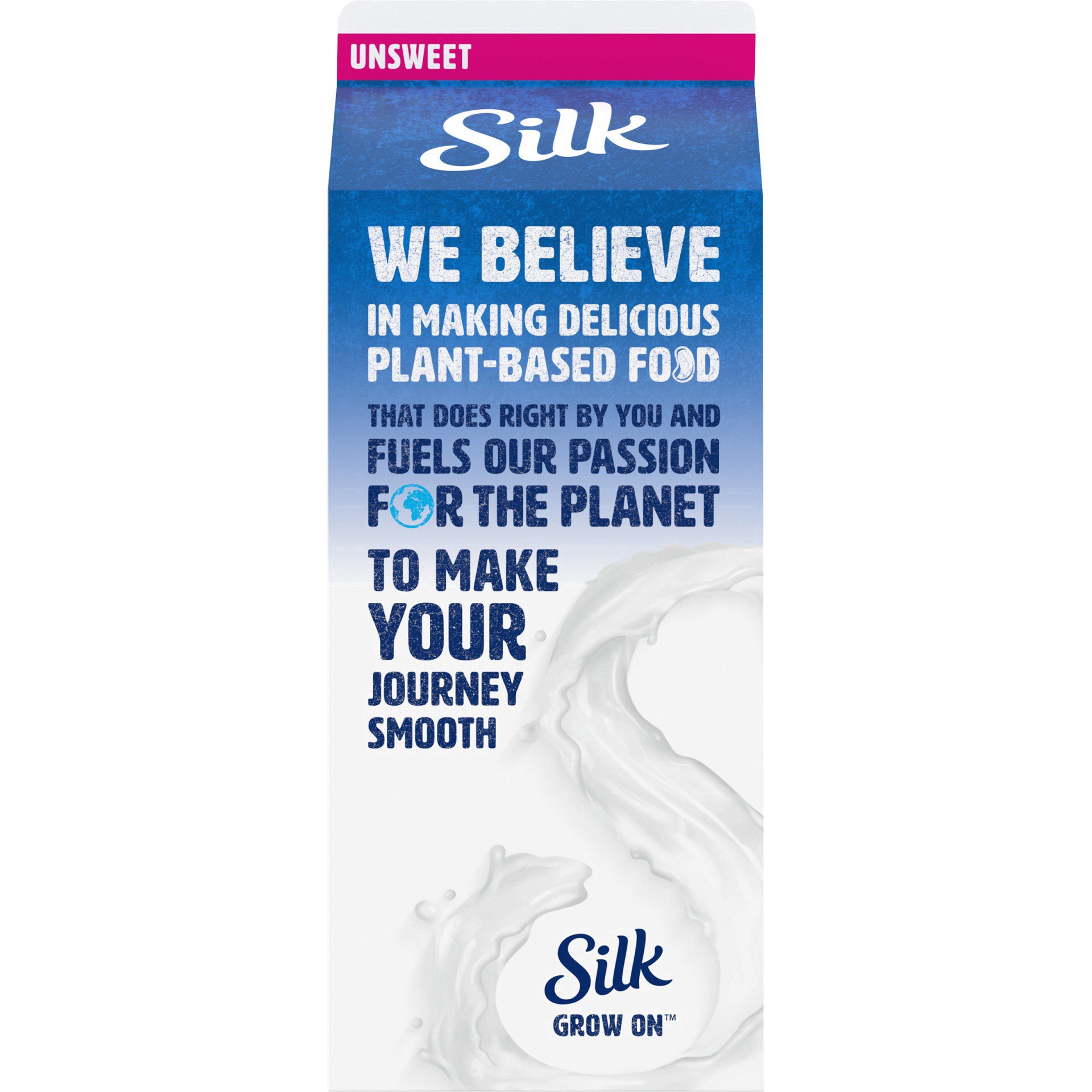 slide 29 of 41, Silk Almond Milk, Unsweet, Dairy Free, Gluten Free, Seriously Creamy Vegan Milk with 50% More Calcium than Dairy Milk, 64 FL OZ Half Gallon, 64 fl oz