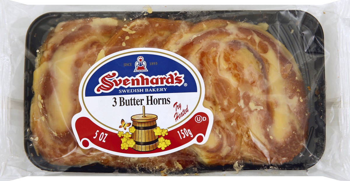 slide 4 of 4, Svenhard's Swedish Bakery Butter Horns, 