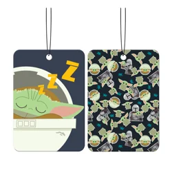 Star Wars Mandalorian Child Sleeping Paper Air Freshener