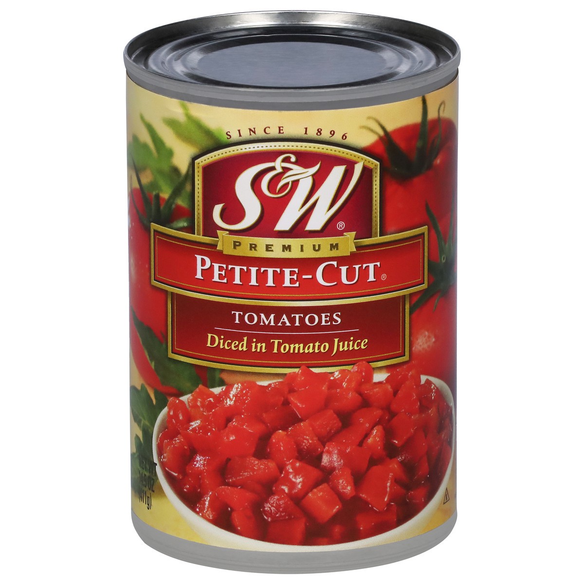 slide 1 of 13, S&W Premium Petite-Cut Tomatoes 14.5 oz, 14.5 oz
