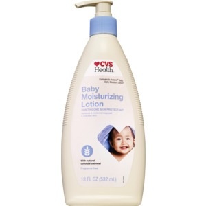 slide 1 of 1, CVS Health Baby Fragrance Free Moisturizing Lotion, 18 oz