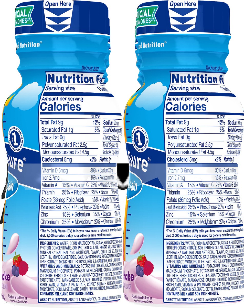 slide 7 of 9, PediaSure Berry Nutrition Shake 6.0 ea, 6 ct