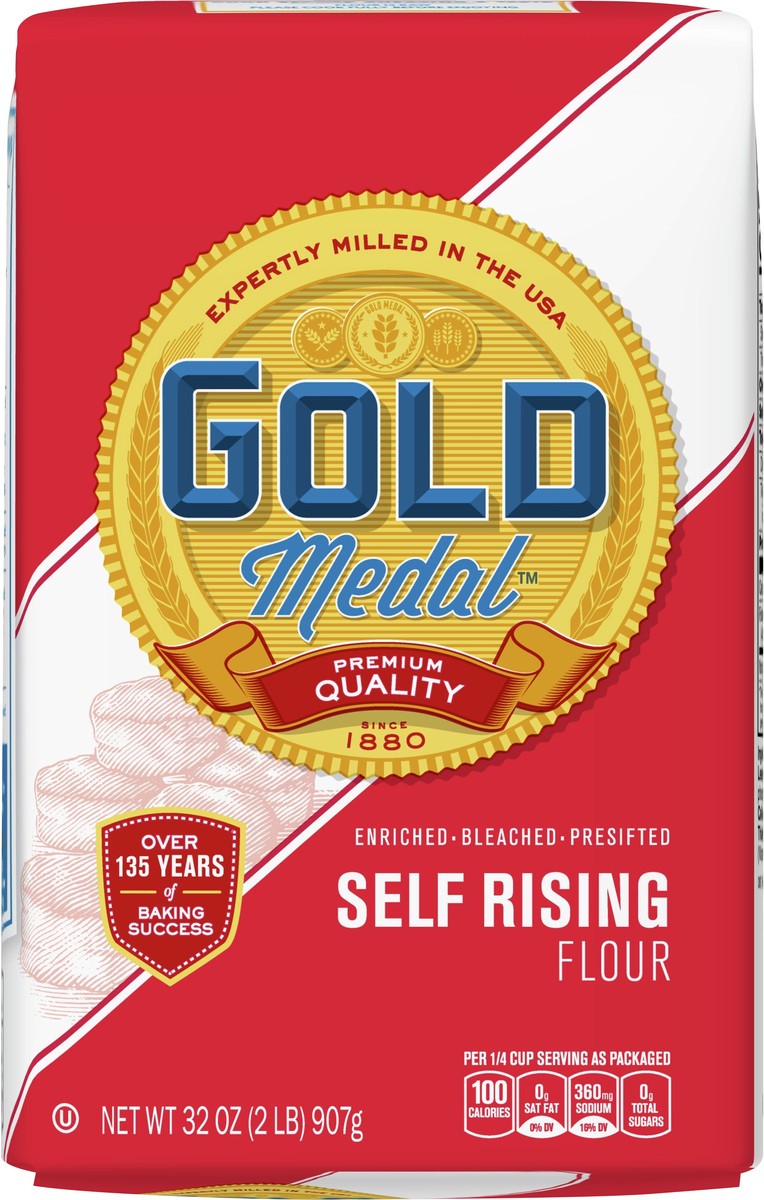 slide 6 of 9, Gold Medal Self Rising Flour 32 oz, 32 oz