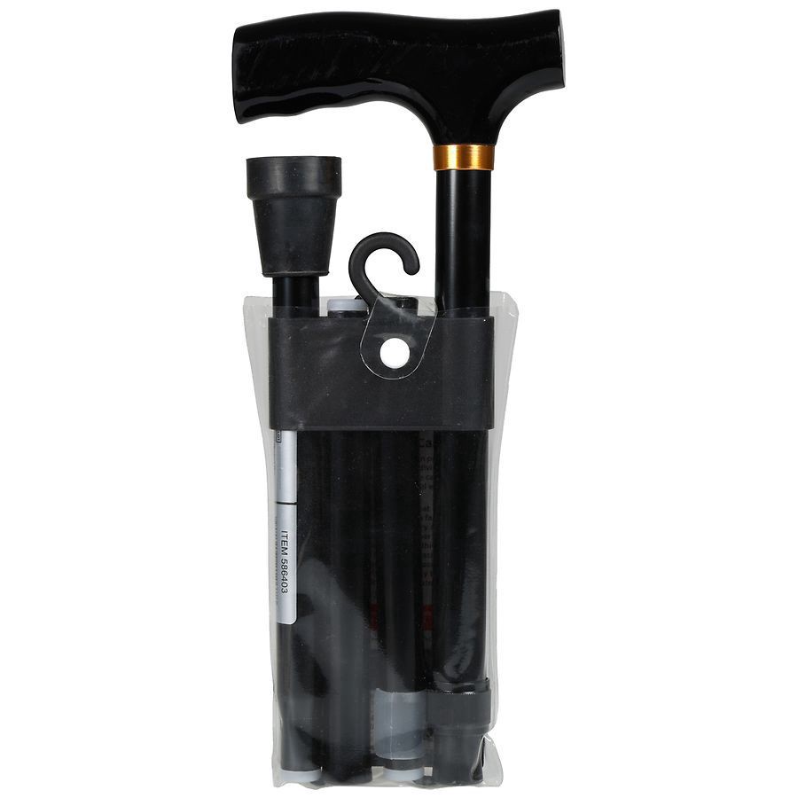 slide 4 of 5, Walgreens Folding Cane, 1 ct