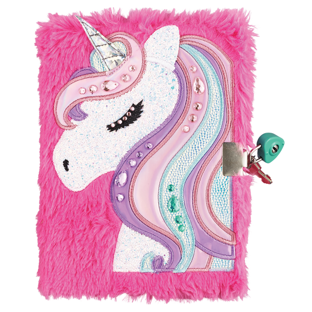 slide 1 of 1, F Diary Gem Unicorn, 1 ct