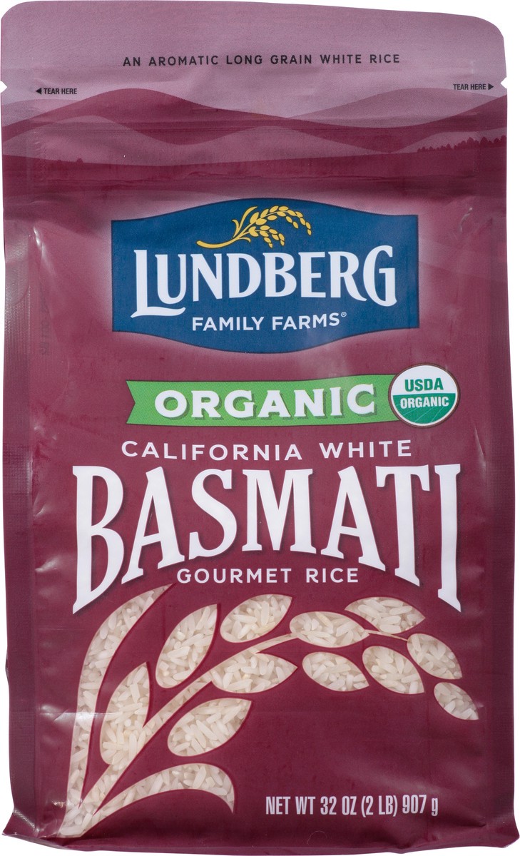 slide 7 of 14, Lundberg Family Farms Organic Basmati White Rice 32 oz, 32 oz