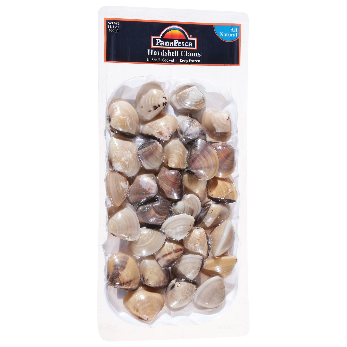 slide 12 of 14, PanaPesca Cooked Hardshell Clams in Shell 14.1 oz, 14.1 oz