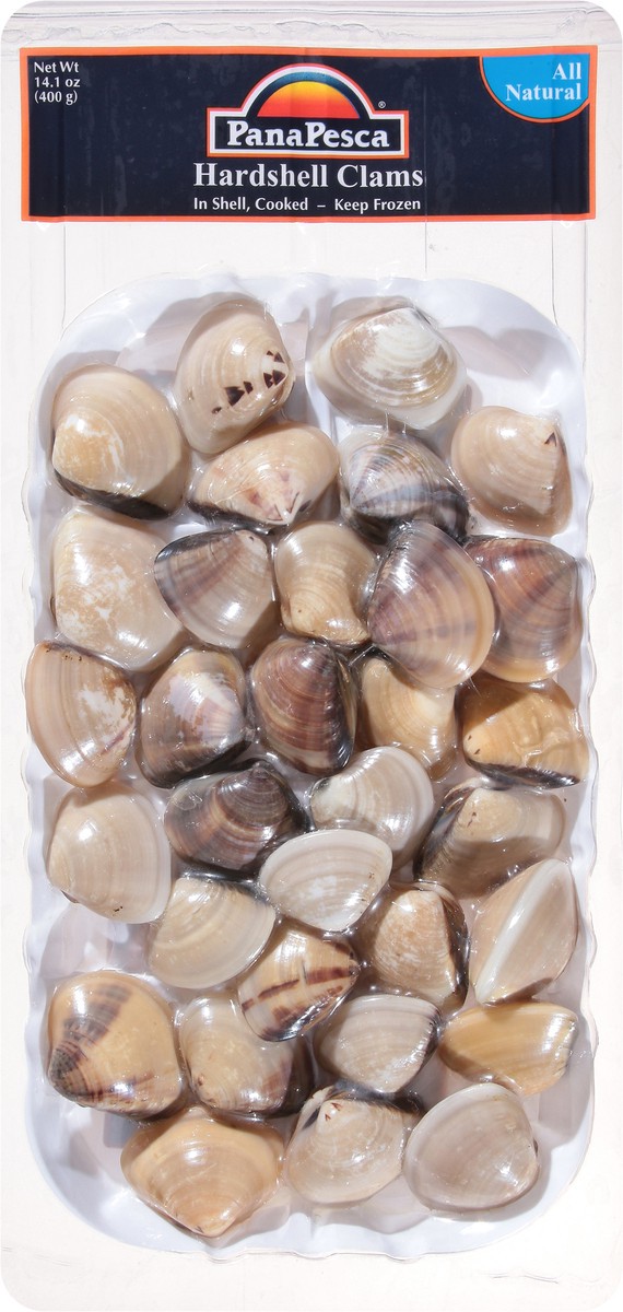 slide 6 of 14, PanaPesca Cooked Hardshell Clams in Shell 14.1 oz, 14.1 oz
