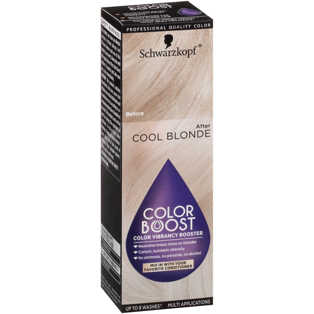 slide 2 of 2, Schwarzkopf Color Boost Color Vibrancy Booster, Cool Blonde, 1 oz