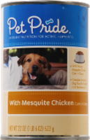 slide 1 of 1, Pet Pride Mesquite Chicken Cuts In Gravy, 22 oz