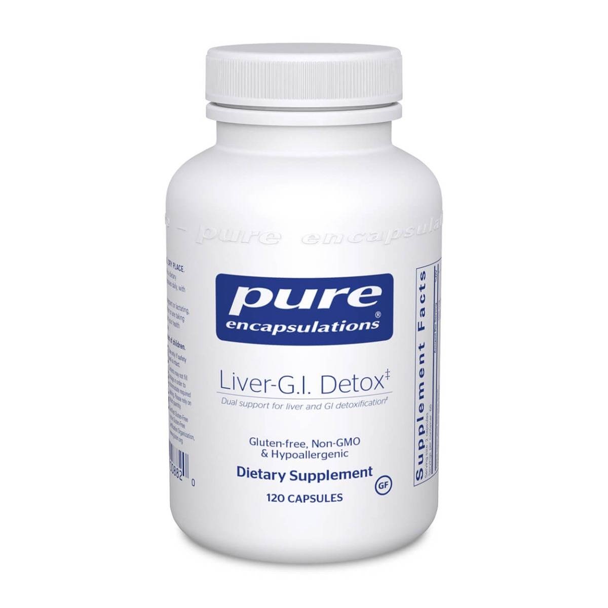 slide 1 of 1, Pure Encapsulations Liver-G.I. Detox, 120 ct