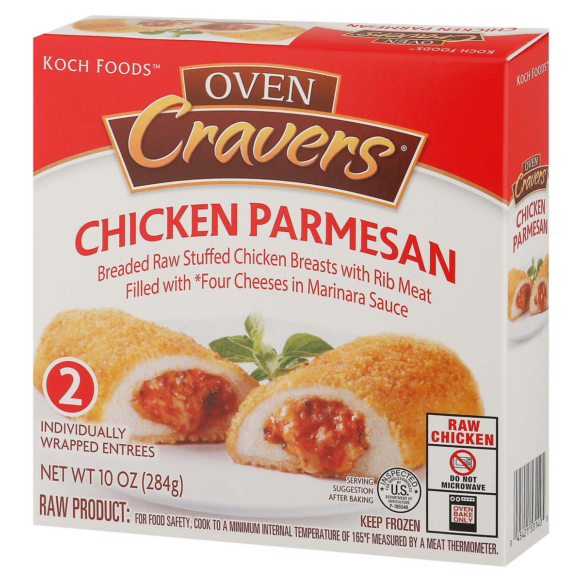slide 10 of 12, Koch Foods Oven Cravers Chicken Parmesan 2 ea, 2 ct