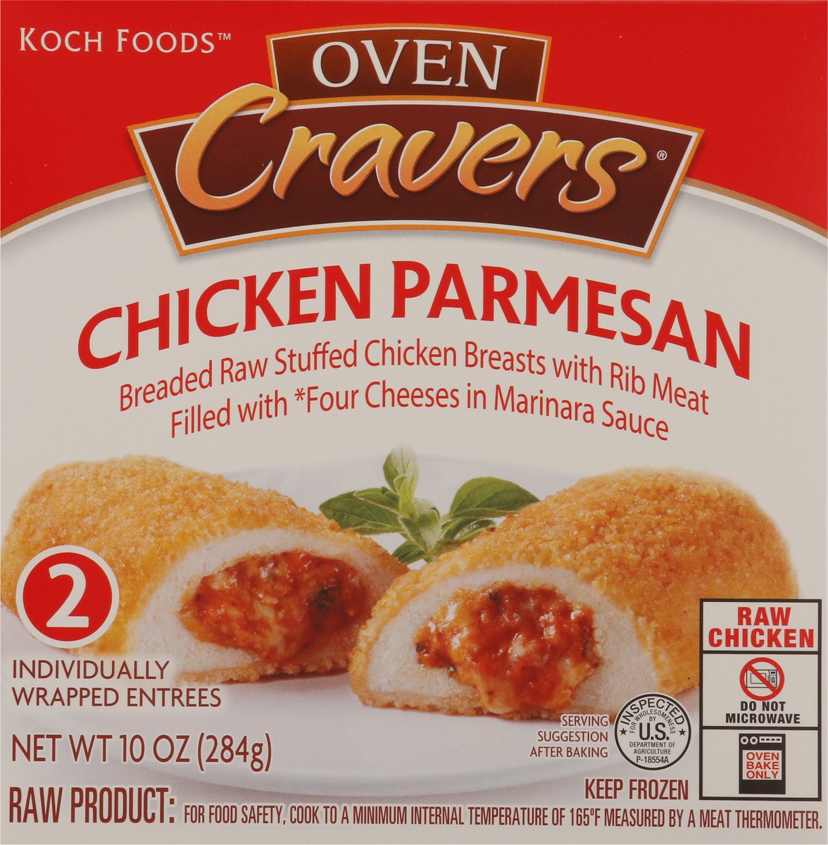 slide 3 of 12, Koch Foods Oven Cravers Chicken Parmesan 2 ea, 2 ct