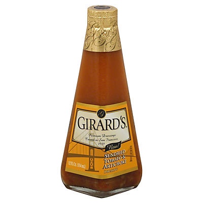 slide 1 of 2, Girard's Sundried Tomato and Artichoke Dressing, 12 oz