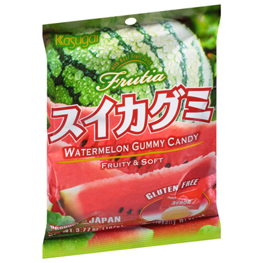 slide 1 of 1, Kasugai Gummy Candy, Watermelon, 3.77 oz