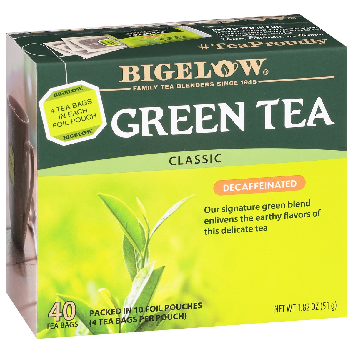 slide 9 of 9, Bigelow Green Tea - 40 ct, 40 ct