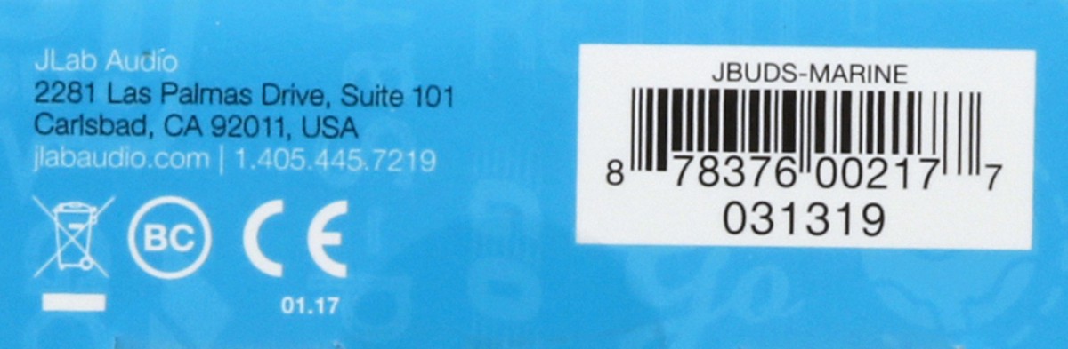 slide 6 of 11, JLab JBuds 2 Marine Signature Earbuds 1 ea, 1 ct