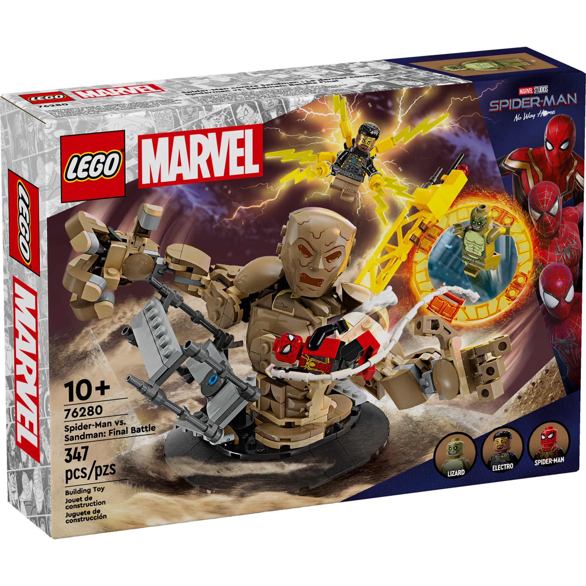 slide 1 of 1, LEGO Marvel Spider-Man vs. Sandman: Final Battle Set, 1 ct