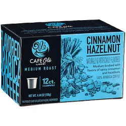 Cafe Ole CAFE Olé by H-E-B Medium Roast Cinnamon Hazelnut Coffee Single Serve Cups