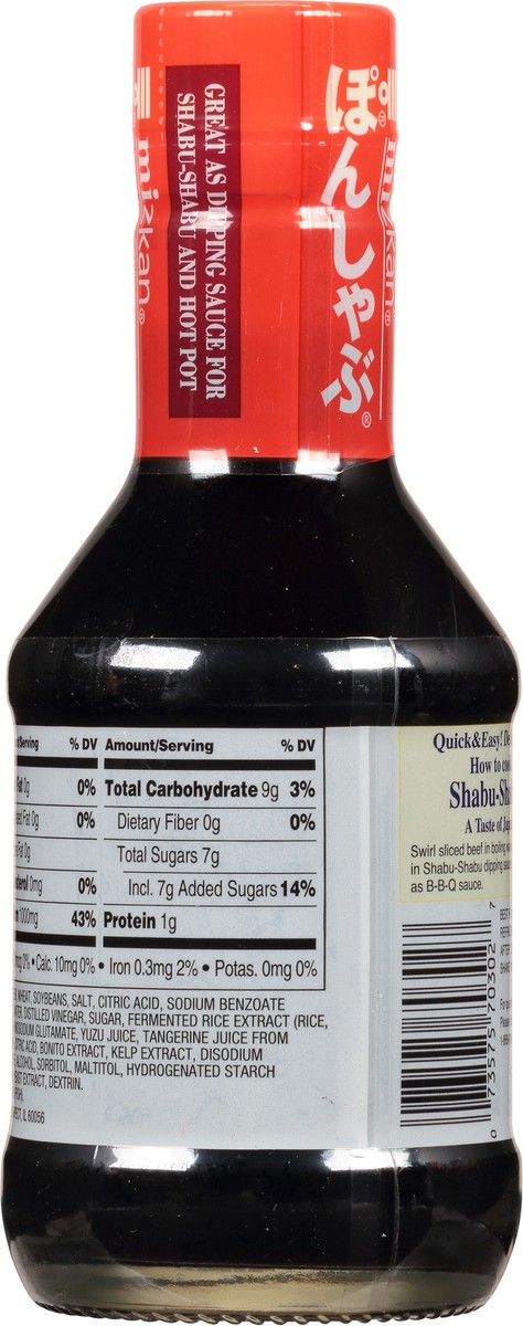slide 3 of 14, Mizkan Pon Shabu Citrus & Soy Dipping Sauce 8.4 fl oz, 8.4 fl oz
