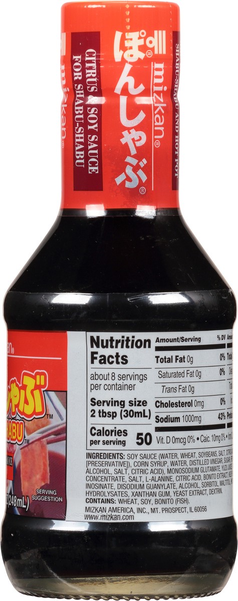 slide 14 of 14, Mizkan Pon Shabu Citrus & Soy Dipping Sauce 8.4 fl oz, 8.4 fl oz