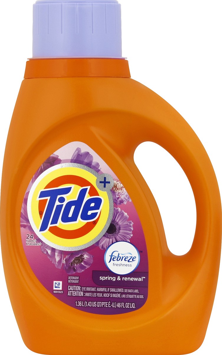 slide 1 of 4, Tide Detergent 46 oz, 46 oz