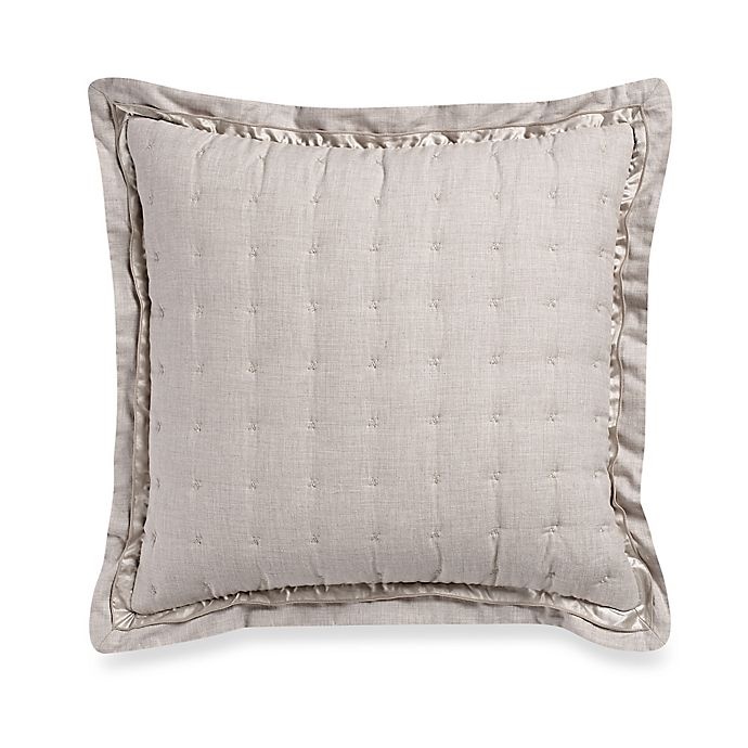 slide 1 of 1, Wamsutta Vintage Cotton Cashmere Square Throw Pillow - Oatmeal, 18 in