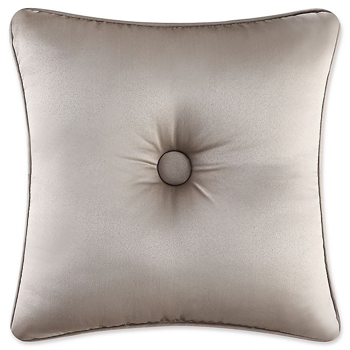 slide 1 of 1, J. Queen New York Astoria Square Throw Pillow - Sand, 16 in