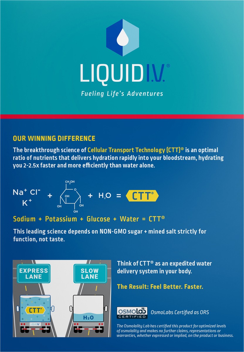 slide 2 of 7, Liquid I.V. Hydration Multiplier Electrolyte Powder Packet Drink Mix, Strawberry- 8.46 oz, 8.46 oz