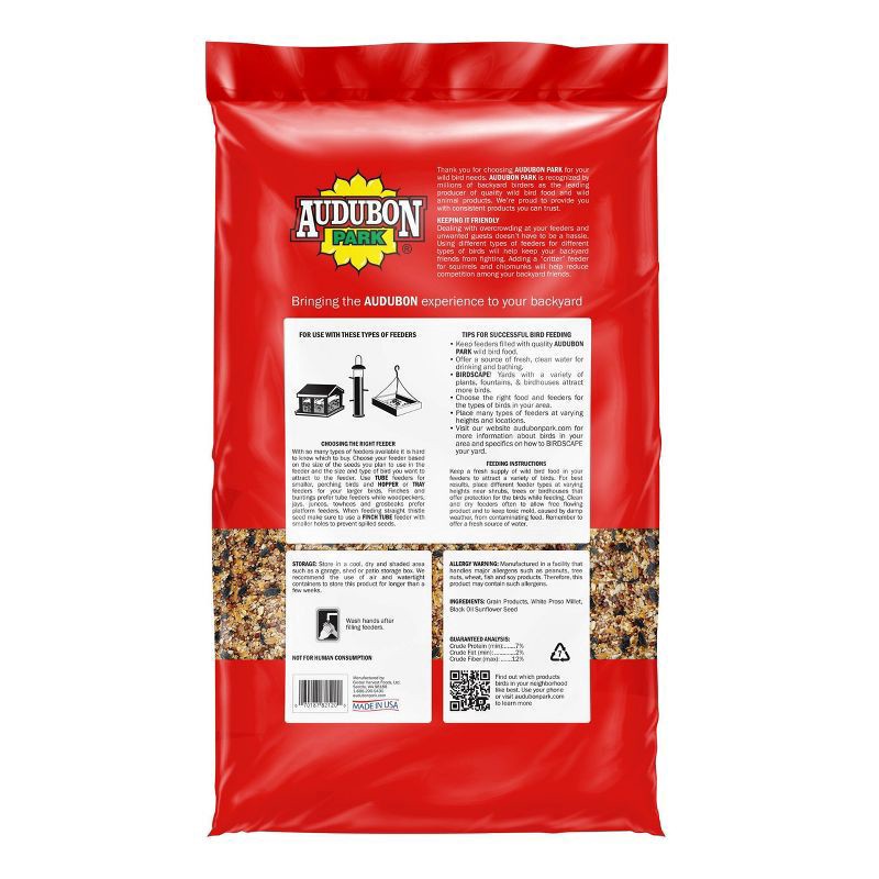slide 3 of 3, Audubon Wild Bird Food 20lb, 20 lb