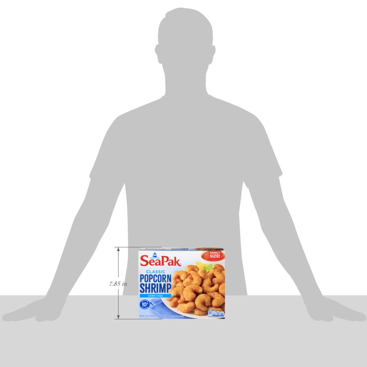 slide 13 of 14, SeaPak Classic Popcorn Shrimp 22 oz, 22 oz