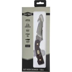 Old Time Gut Hook Skinner Hunting Knife