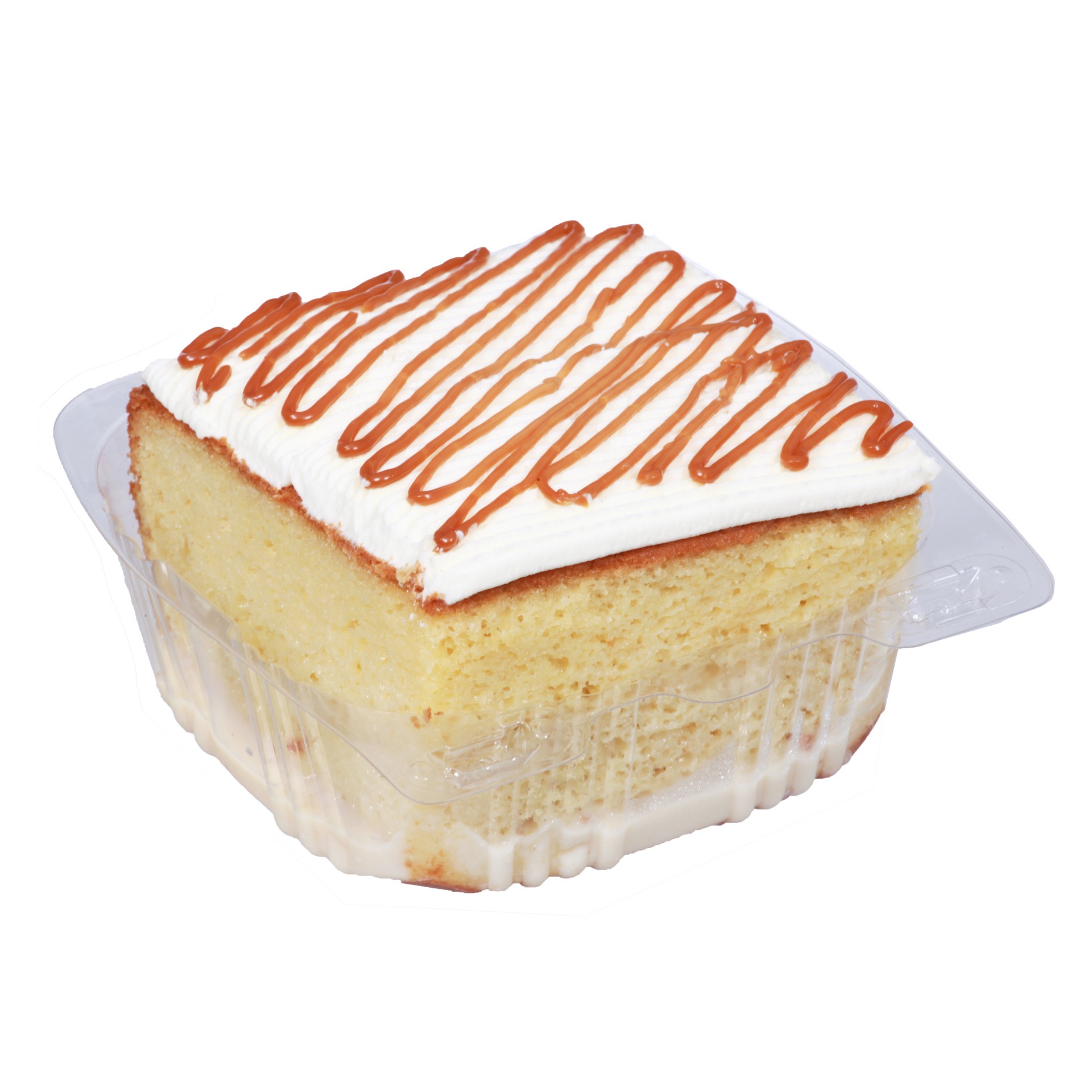 slide 1 of 1, H-E-B Bakery Cuatro Leches Cake Slice, 1 ct