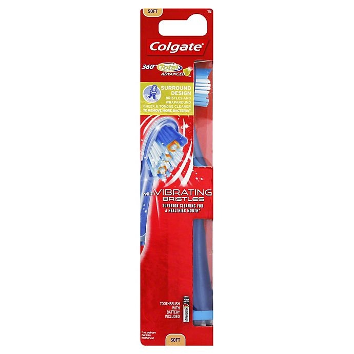 slide 1 of 1, Colgate 360 Surround Sonic Power Toothbrush with Full Head Soft, 1 ct