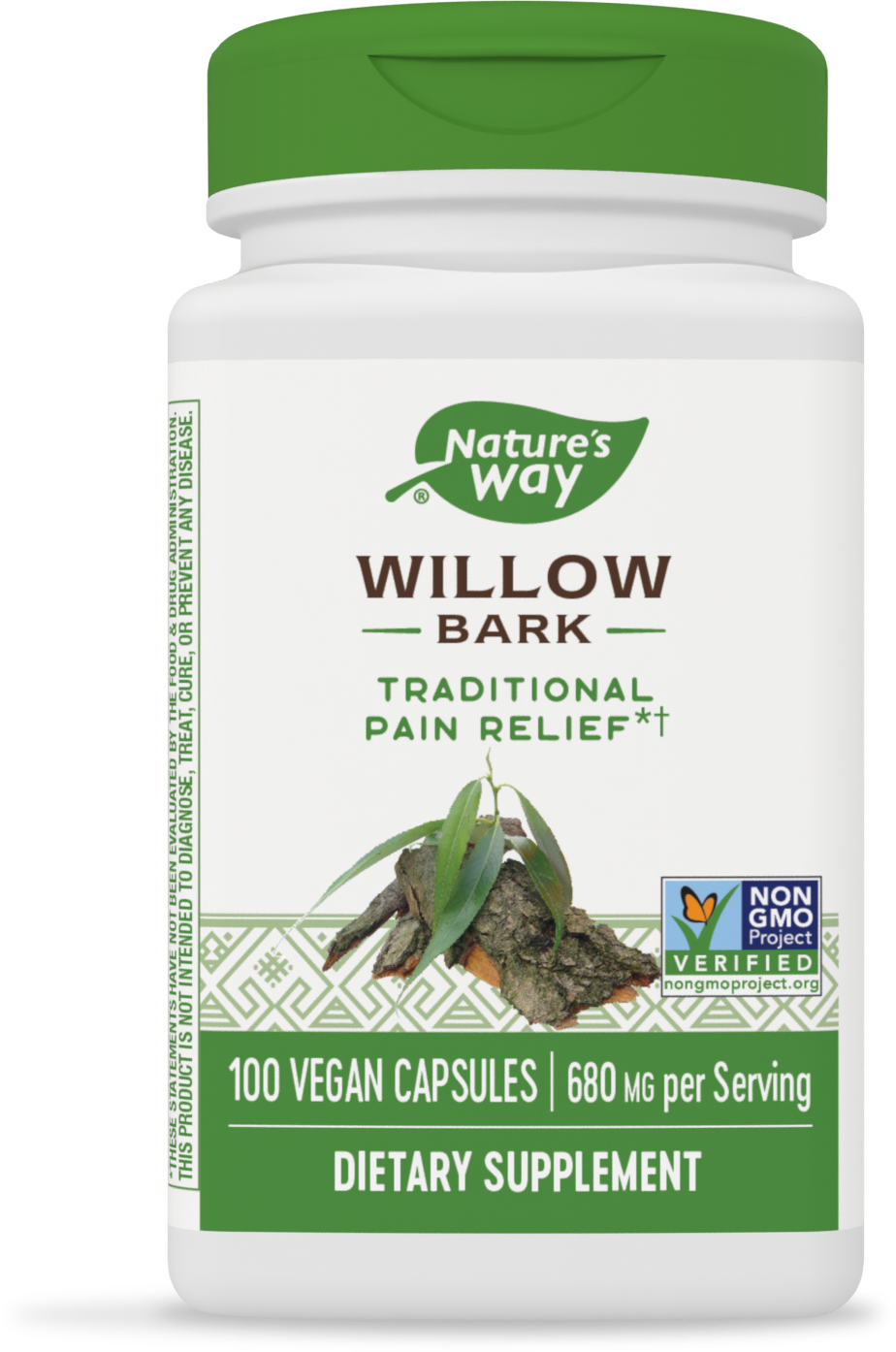 slide 1 of 1, Nature's Way Premium Herbal Willow Dietary Supplement, 100 ct