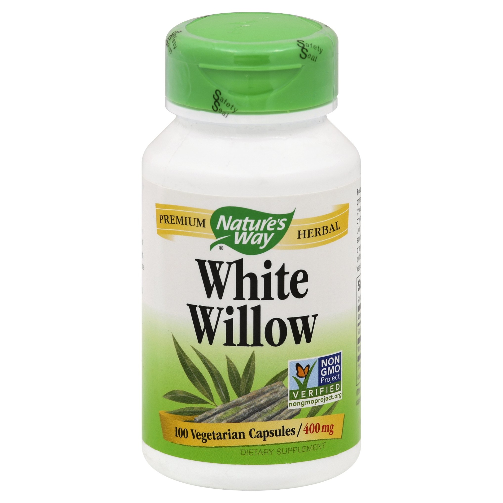 Nature's Way White Willow Bark Capsules 100 Ct; 400 Mg | Shipt