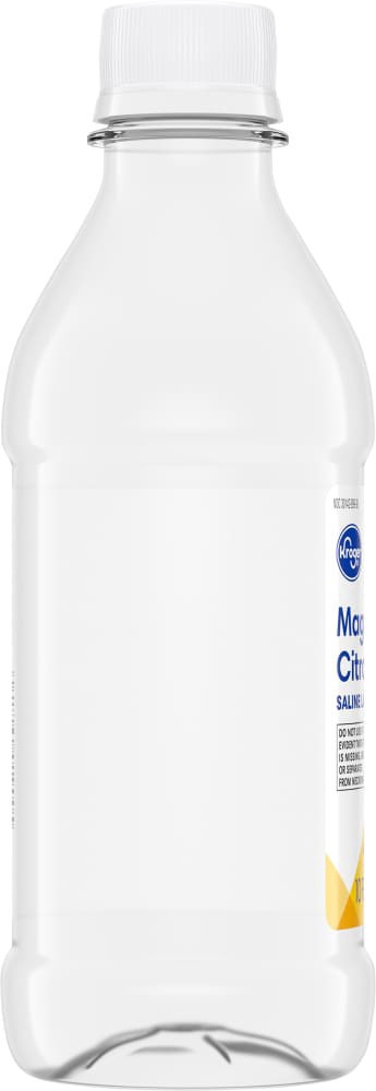 slide 4 of 5, Kroger Lemon Magnesium Citrate Saline Laxative, 10 fl oz